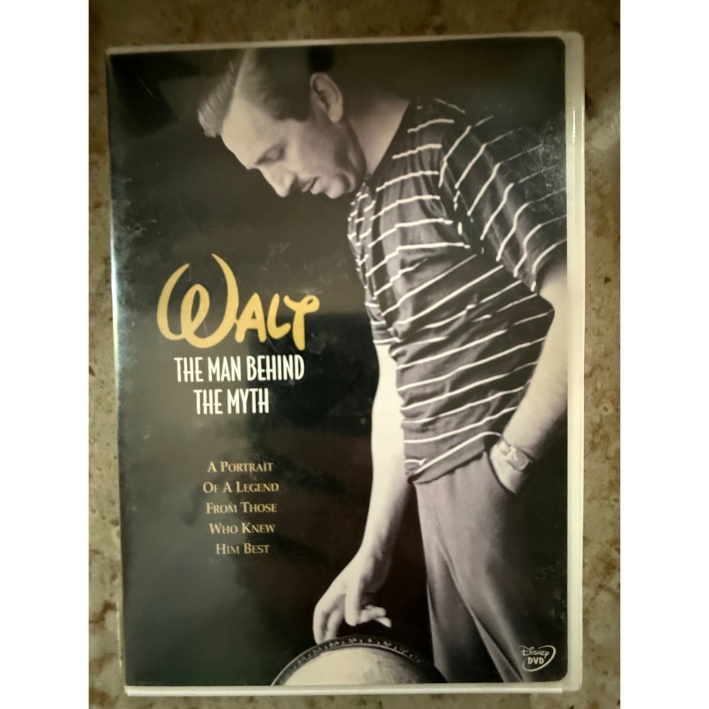 Walt The Man Behind The‎ Myth DVD Disney Documentary Biography Dick Van Dyke